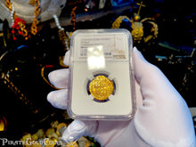 Load image into Gallery viewer, SPAIN 1 ESCUDO NGC 61 &quot;SEVILLE&quot; PIRATE GOLD COINS 1516-56 SHIPWRECK TREASURE COB