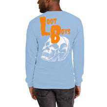 Load image into Gallery viewer, Men’s Long Sleeve Shirt &quot;Creepy Font&quot; (Back Only)