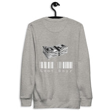 Load image into Gallery viewer, Unisex Fleece Pullover &quot;Barcode&quot;