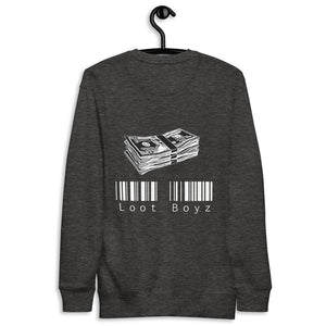 Unisex Fleece Pullover "Barcode"