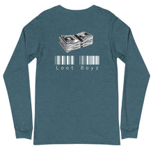Load image into Gallery viewer, Unisex Long Sleeve Tee &quot;Barcode&quot;